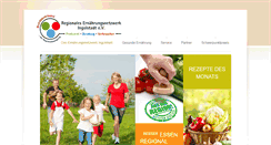 Desktop Screenshot of ernaehrungsnetzwerk.de